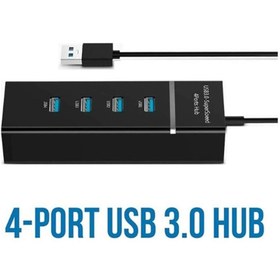 Resim 4 Port Girişli Hub USB 3.0 Çoğaltıcı Çoklayıcı 