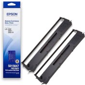 Resim Epson C13S015647 Lx-300 / Lx-350 Ikili Paket Orıjınal Şerit 