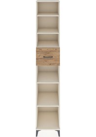 Resim Hyperion Dolap 5 Raflı Tek Çekmeceli 44x44x243 Aytaşı-çam Aytaşı 