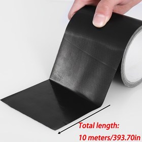 Resim 1 Rulo 10m Ağır Hizmet Süper Yapışkan Kumaş Boru Bandı - Karo Bağlama, Zemin Koruma, DIY Tamir, Plastik Yüzey Uyumlu, Rüzgar/Kum/Böcek Geçirmez, Ev ve Dış Mekan Projeleri için Çok Yönlü Kullanım, Ev için Boru Bandı, Çok Yönlü Bant, Güçlü Yapıştırıcı, Toz Geçirmez Bant 