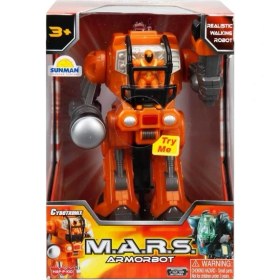 Resim Enco Store M.a.r.s Sesli ve Işıklı Zırhlı Robot 