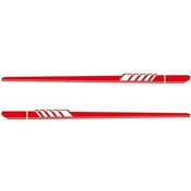 Resim Kırmızı D-608 Sağlam Araç Çıkartması Kolay Kurulum Mükemmel Korozyon Önleyici 