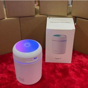 Resim H2O Hava Nemlendirici Şarjlı Kablosuz Yeni Model Rgb Ledli Type-C 