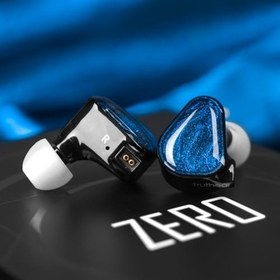 Resim TRUTHEAR Zero Mavi Dual Dynamic Drivers In-Ear Headphone | Sahne, Stüdyo veya Odyofil için Çift Sürücülü Kulak içi/In-Ear Kablolu Monitör Kulaklık 
