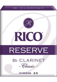 Resim D'addario Rct1025 Reserve Classic Bb Klarnet Kamışı No: 2.5 Orta Seviye/eğitim - 10'lu Paket Öğrenciler İçin Yüksek Kalite Ve Kararlı Ses Üretimi 