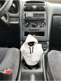 Resim mutlu oto BEYAZ VİTES KILIFI KAPŞONLU GEÇİRMELİ SWEATSHİRT UNİVERSAL 