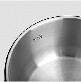 Resim Nehir Silver Matik Paslanmaz Çelik 7 Litre Düdüklü Tencere Gümüş 