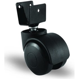 Resim Ec08Gmkm50 U Tablalı Plastik Mobilya Tekerleği Çap 50 Oynak U 