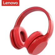 Resim Primepickings Lenovo Hd100 Bluetooth 5.0 Kablosuz 3.5mm Gürültü Önleyici Kulaklık, Siyah/kırmızı, 20 Saat Akımda, Oyun/ofis/seyahat 