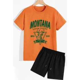 Resim Trendypassion Montana Şort T-Shirt Eşofman Takımı 