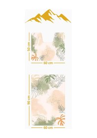 Resim Modern Desenli Dijital Baskı 3 Lü Banyo Paspas Takımı Yıkanabilir Kaymaz Tabanlı Klozet Takımı Klz0006 Renkli 