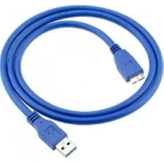 Resim Leonpro 3 Metre Harici Harddisk Kablosu 3 Metre USB 3.0 Harici HDD Kablosu 