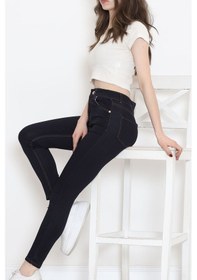 Resim Mokashopin - Dar Paça Kot Pantolon Koyulaci - 18223.1431. 001 