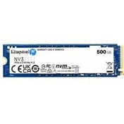 Resim Kingston NV3 500GB M.2 2280 NVMe SSD PCIe 4.0 Gen 4x4 Up to 5000 MB/s SNV3S/500G 