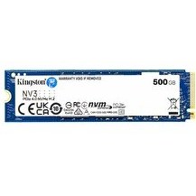 Resim Kingston NV3 500GB M.2 2280 NVMe SSD PCIe 4.0 Gen 4x4 Up to 5000 MB/s SNV3S/500G 
