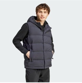 Resim Adidas Erkek Helionic Hooded Down Siyah Yelek Ix8113 001 