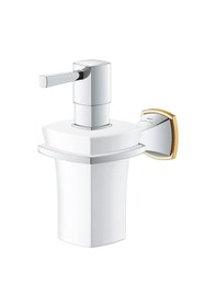 Resim Grohe Grandera Seramik Sıvı Sabunluk Ve Tutacağı - 40910ıg0 Gri 