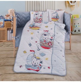 Resim Clasy Bebek Uyku Seti Teddys Mavi 
