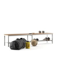 Resim Soyunma Odaları Için Bank, Ayakkabılıklı Bank Gxyxd: 200x42x40 Cm, Spor Bankı 