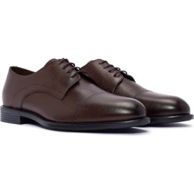 Resim Derimod Erkek Kahverengi Bağcıklı Deri Klasik Ayakkabı 26SFD621218 