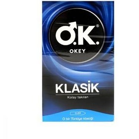 Resim Okey Klasik Prezervatif 10 Adet 