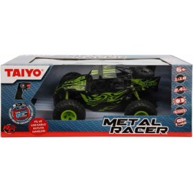 Resim Taiyo 1:18 Metal Racer USB Şarjlı Uzaktan Kumandalı Araba Yeşil 