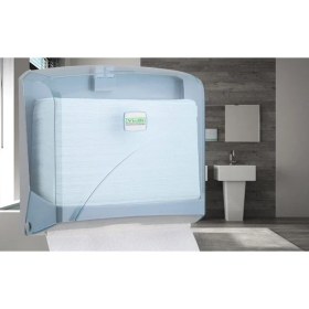 Resim Şeker Portakalım Vialli K2T Banyo Mutfak Lavabo Pratik Z Katlı Kağıt Havlu Dispenseri Kapasite 200 Kağıt Şeffaf 