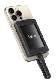 Resim Lexar External 4 TB Taşınabilir SSD Siyah 