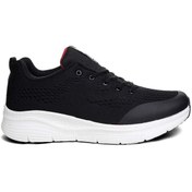 Resim Best Of Siyah Erkek Sneaker Günlük Spor Ayakkabısı Esnek Tabanlı Rahat Ergonomik Ortopedik 231 