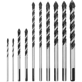 Resim Belle Seramik Mermer Fayans Için 10 Adet Çok Fonksiyonlu Büküm Spiral Bit (Yurt Dışından) 