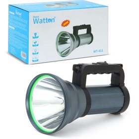 Resim 200W GÜÇLÜ ŞARJLI EL FENERİ PROJEKTÖR WATTON WT-411 