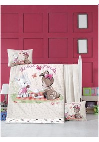 Resim Komfort Home Bebek Uyku Seti %100 Pamuk / Cookie Time 