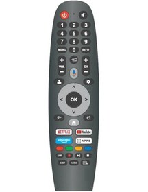 Resim Altus Al55 Uhd 9823 İle Uyumlu Smart Led Tv Kumandası-mikrofonsuz 