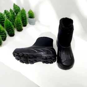 Resim Gezer Kışlık Eva Hafif Cırtlı Kar Botu 