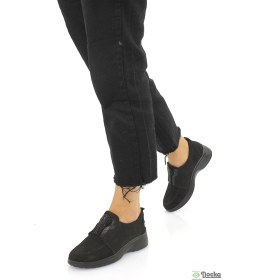 Resim Mammamia Kadın Ortopedik Hakiki Deri Bağcıksız Kışlık Spor Tarz Ayakkabı M26/KA7020 