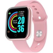 Resim Polygold Teknomarketim Smart Watch Akıllı Saat Unisex Saat Renkli Ekran Pembe 