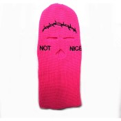 Resim Dükkan Design Pembe Not Nice Kar Maskesi 