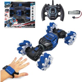 Resim Extreme Crosslander, Off-Road Uzaktan Kumandalı Araba, 12 Km/saate Kadar, Işık Efektleri, Uzaktan ve Hareket Kontrol Bileziği Dahil, Müzik, Şarj Edilebilir, RC50 