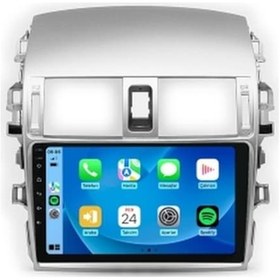 Resim Toyota Corolla 2007-2012 8gb Ram 64gb Hafıza 8 Çekirdek Carplay Kamera Android Multimedya 9" 