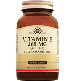 Resim Solgar Vitamin E 400 Iu 268 Mg 50 Kapsül 