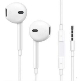 Resim Samsung Galaxy S9 Mikrofonlu Kulaklık Earphone Kulakiçi Mp3 Kulaklık 3.5mm Stereo Jaklı Beyaz 