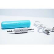 Resim Profisher Araç Kiti Kablosuz AUX Ses Alıcısı Bluetooth 4.2 i8 Ses Adaptörü 3.5 Jack Mavi 