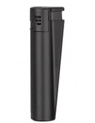 Resim Clipper Jet Flame Metal Mat Siyah Isim Yazdırmalı 