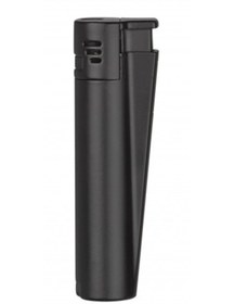 Resim Clipper Jet Flame Metal Mat Siyah Isim Yazdırmalı 