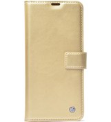 Resim Redmi 12 Kılıf Tchs Kar Deluxe Kapaklı Kılıf - Gold Gold 