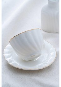 Resim Acar Velvet 6 Kişilik Çay Fincanı Takımı - 220 Ml 