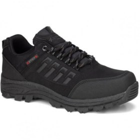 Resim XStep Outdoor Trekking Battal Büyük Boy Ayak Numara Siyah Renk Ortopedik Erkek Günlük Kışlık Ayakkabı 