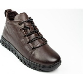 Resim Voyager 9912 Kahverengi Deri Kadın Bot 001 