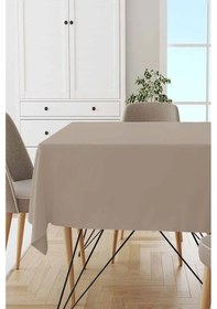 Resim Cappucino Bej Masa Örtüsü 160x230cm - %100 Pamuk Premium Kumaş Cappucino 