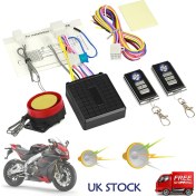 Resim Pengfushop5 Motosiklet Aksesuarları Koruma Uzaktan Kumanda Hırsızlığa Karşı Elektronik Hırsız Alarmı Immobilizer Ses Sinyali Motor Çalıştırma Kilidi (Yurt Dışından) 